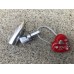 Love locked gift set (heart shaped padlock with bison)